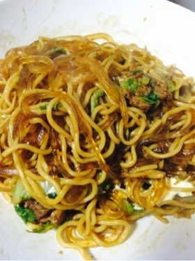 くずきり+でカサ増しダイエット焼きそば